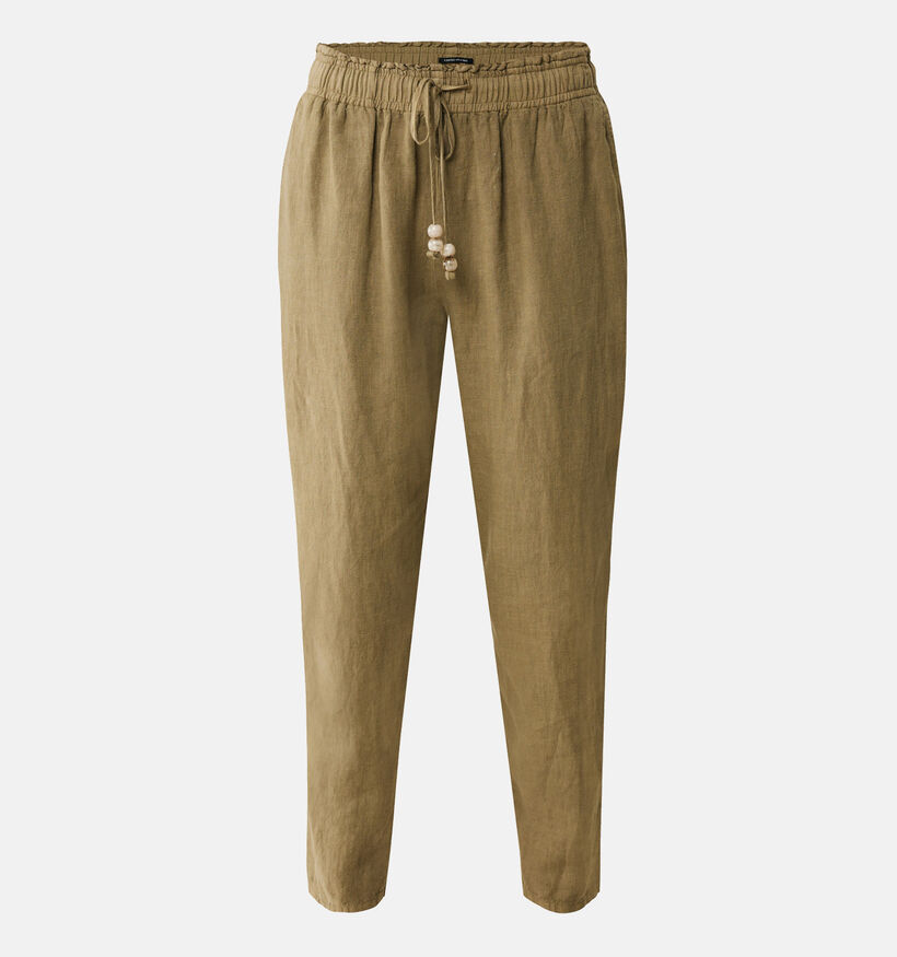Mexx Pantalon en lin en Vert Khaki pour femmes (352769)