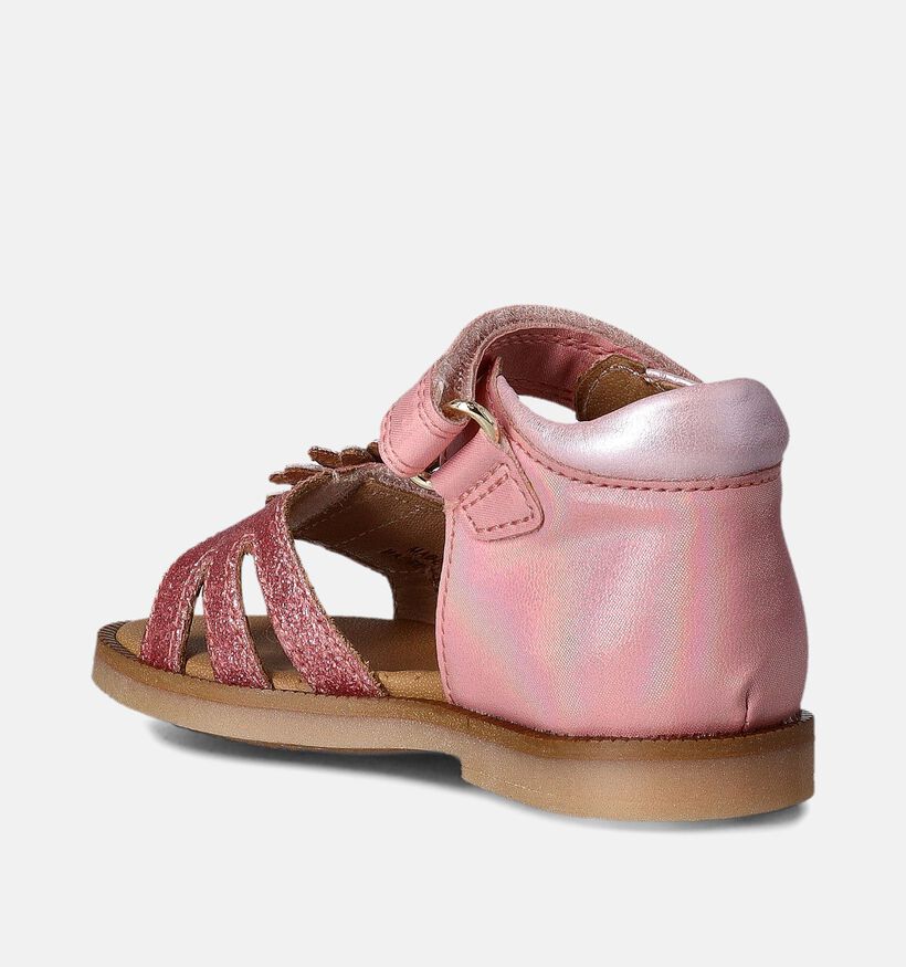 STONES and BONES Marv Sandales pour bébé en Rose pour filles (352688)