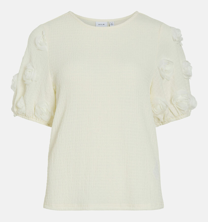 Vila Viotilia T-shirt en Blanc pour femmes (364067)