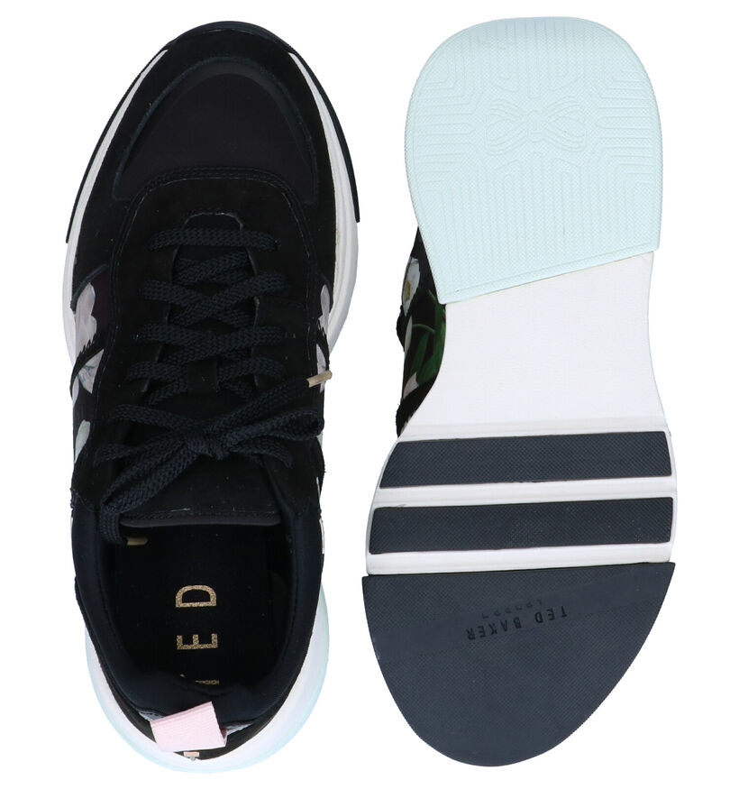 Ted Baker Keaton Zwarte Sneakers in daim (276068)