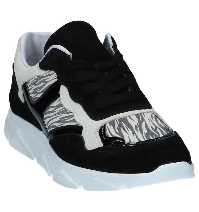 Gele Geklede Sneakers Tango Kady in daim (252198)