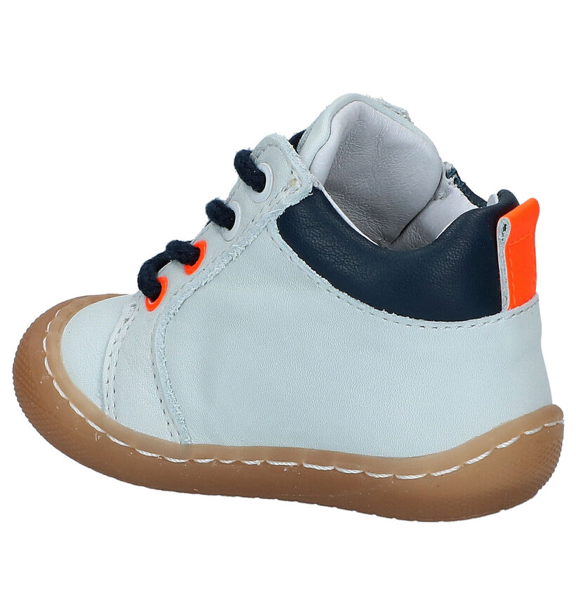 Bellamy Steve Grijze Babyschoentjes in leer (292074)