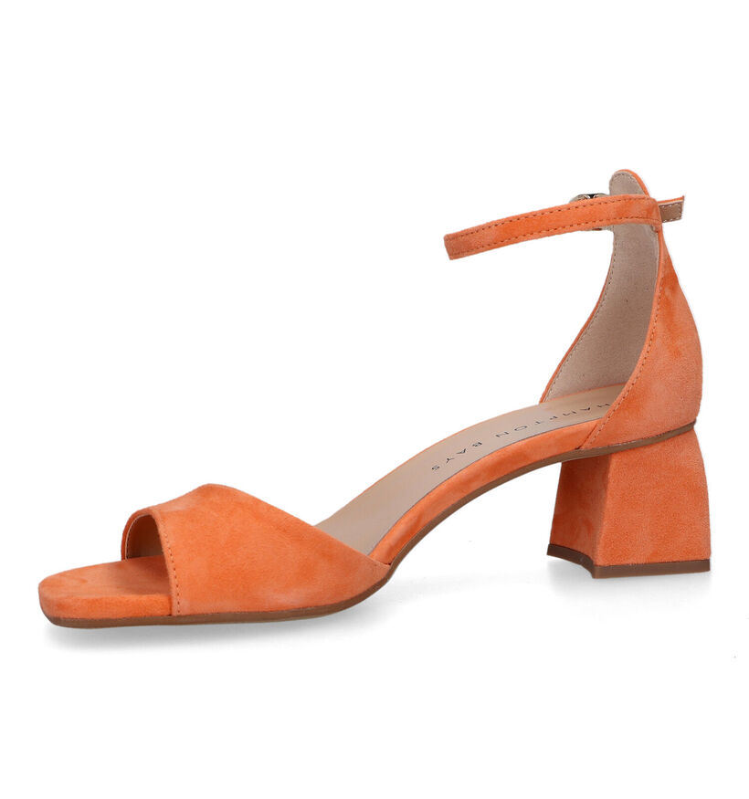 Hampton Bays Oranje Sandalen met gesloten hiel voor dames (324191)