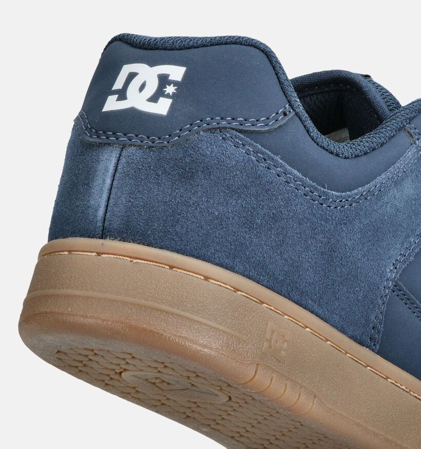 DC Shoes Manteca Baskets basses en Bleu pour hommes (360770) - pour semelles orthopédiques