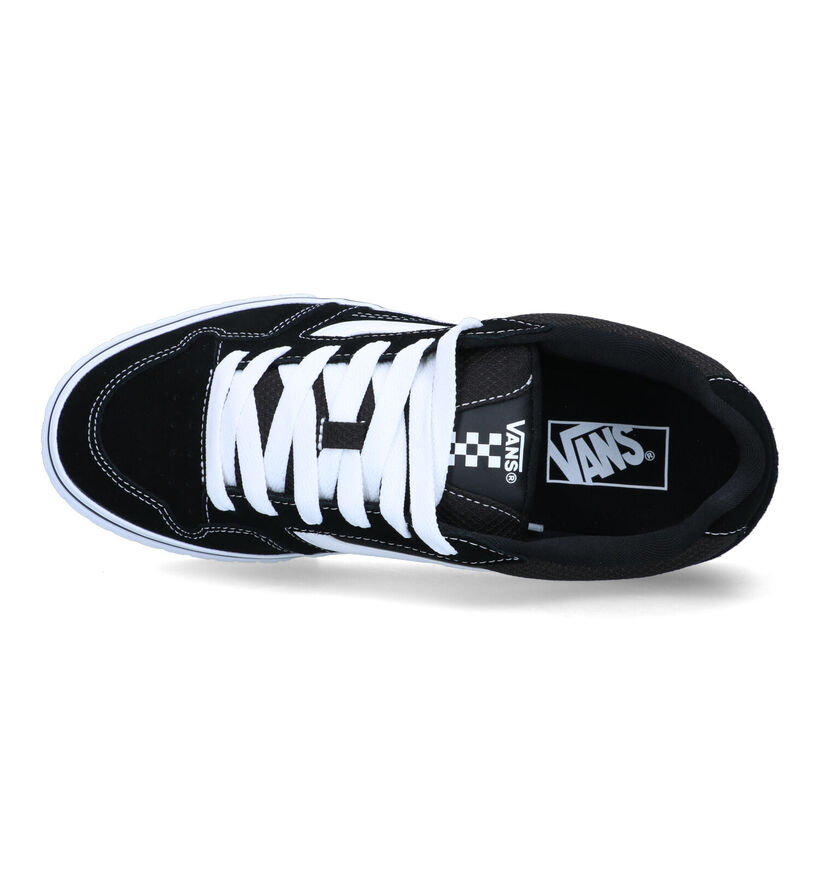 Vans Caldrone Baskets de skate en Noir pour hommes (328145)
