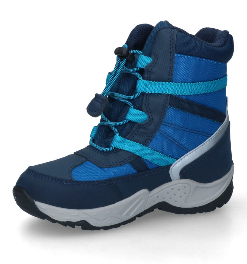 Geox Sentiero Bottes de neige en Bleu pour garçons (317626) - pour semelles orthopédiques