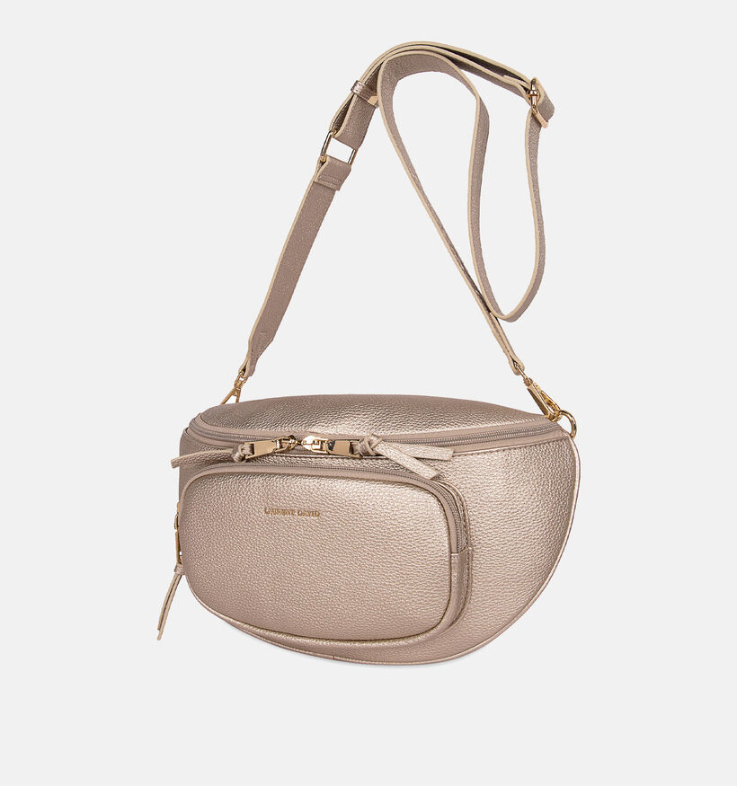 Laurent David Gouden Crossbodytas voor dames (374030)