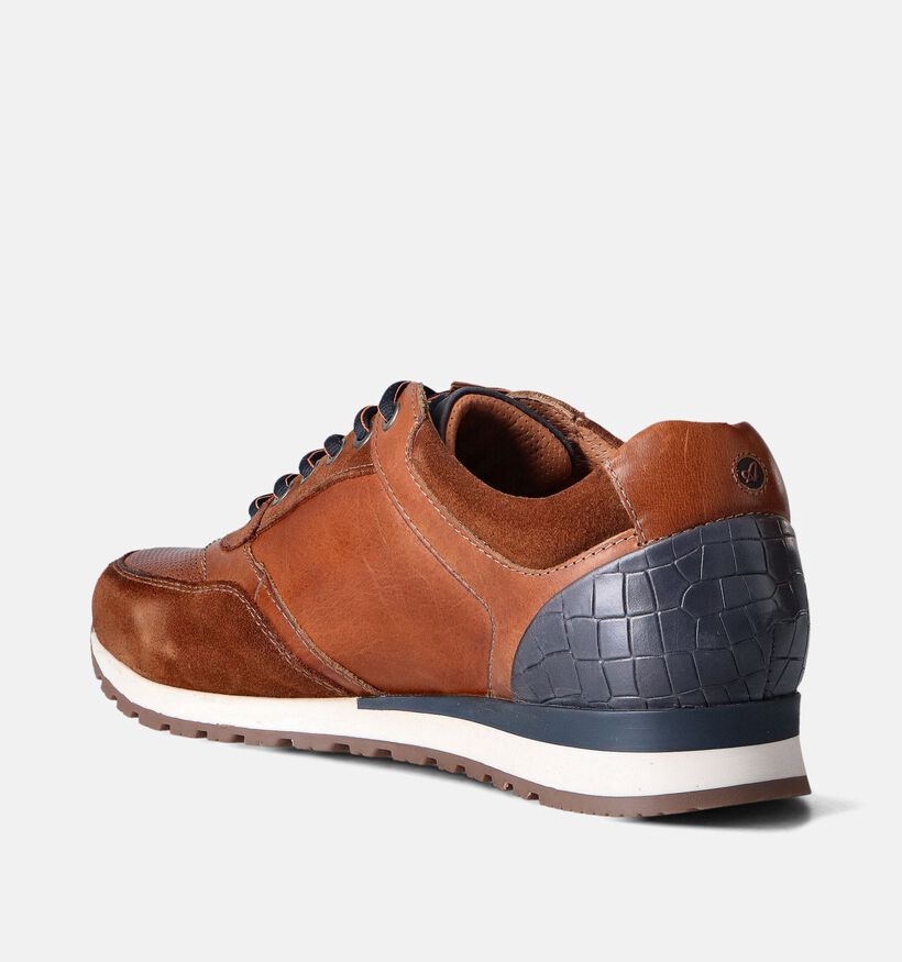 Australian Niagara Cognac Veterschoenen voor heren (353965) - geschikt voor steunzolen