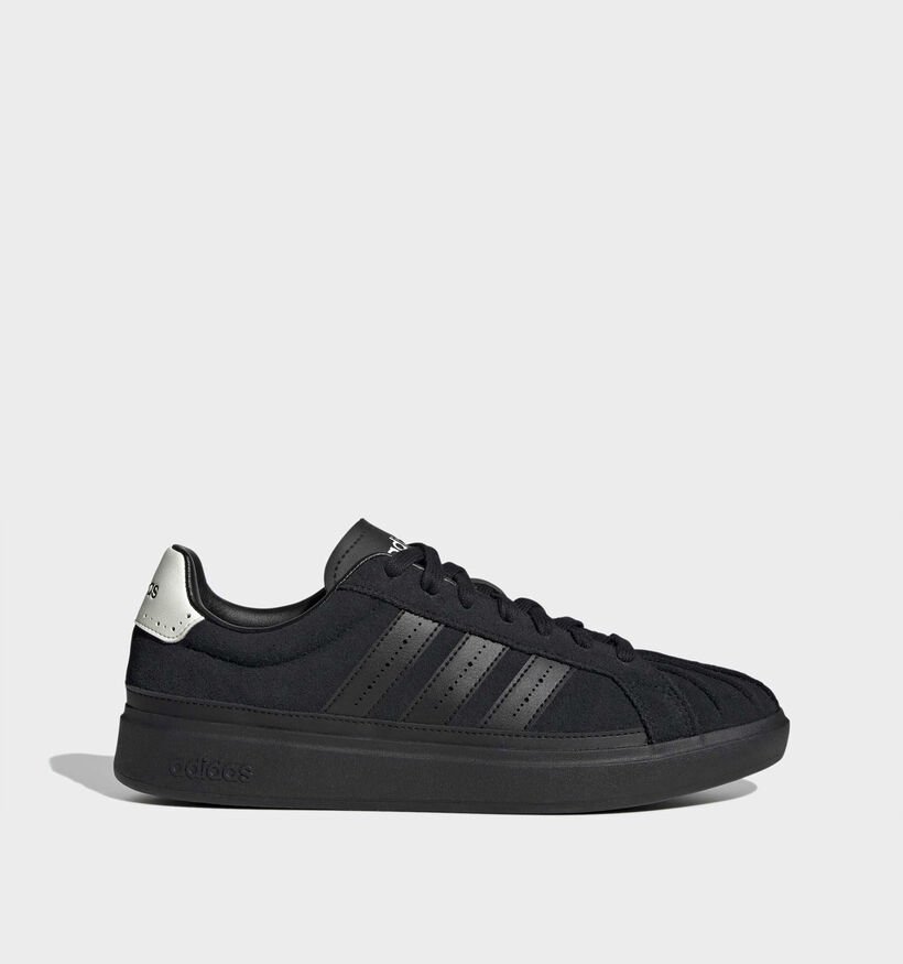 adidas Streettalk Baskets basses en Noir pour hommes (375316)