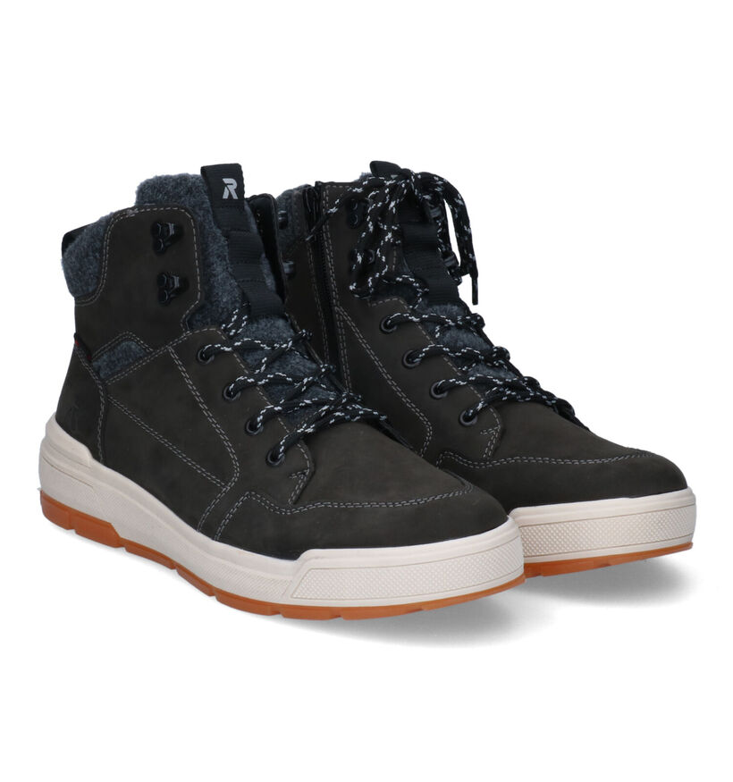 R-Evolution Boots à lacets en Cognac en nubuck (317035)