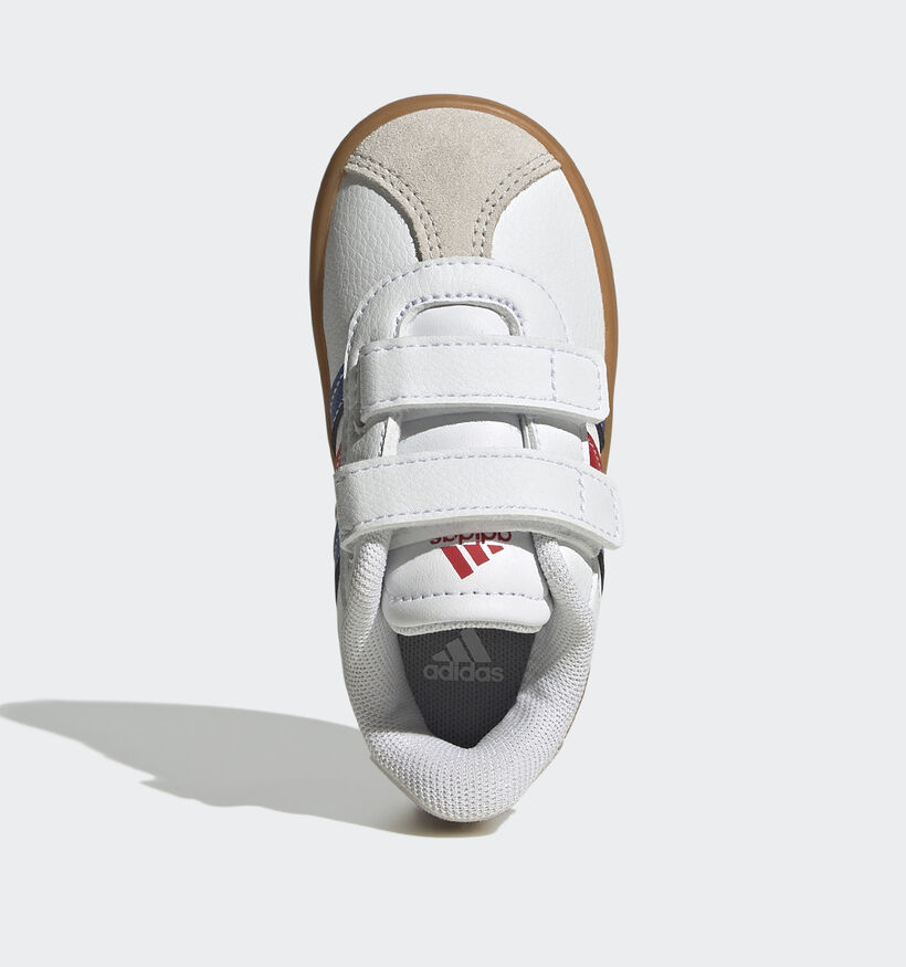 adidas VL Court 3.0 Baskets basses en Blanc pour filles, garçons (357480) - pour semelles orthopédiques