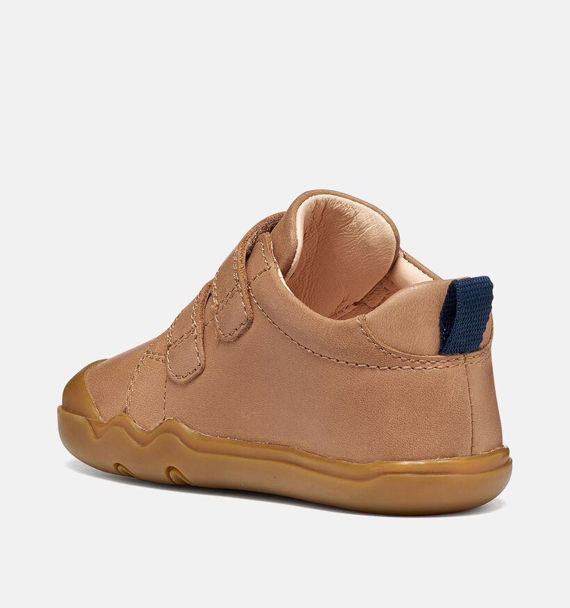 Geox Steppieup Bruine Babyschoenen voor meisjes, jongens (377747)