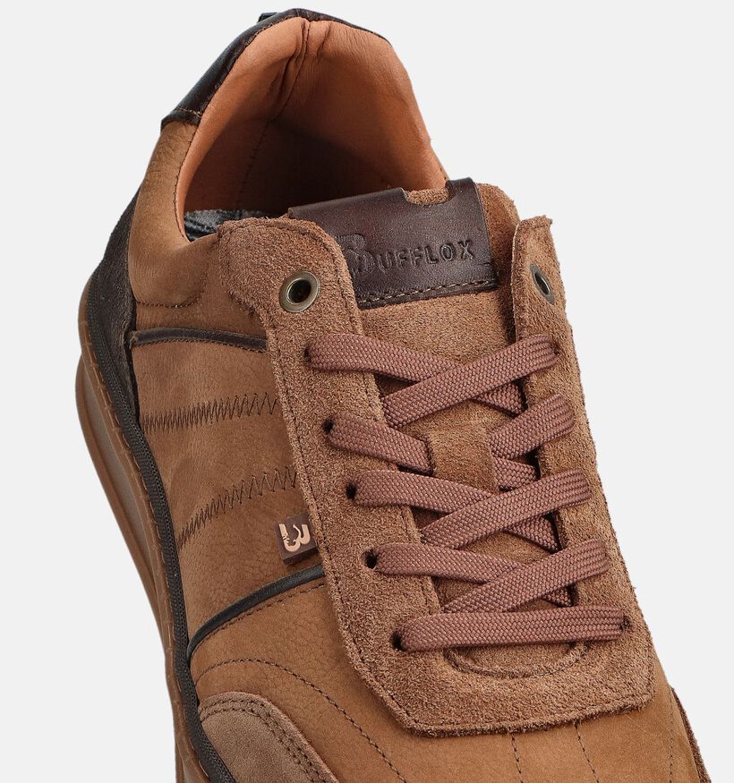 Bufflox Atenas 2 Cognac Sneakers voor heren (362643) - geschikt voor steunzolen