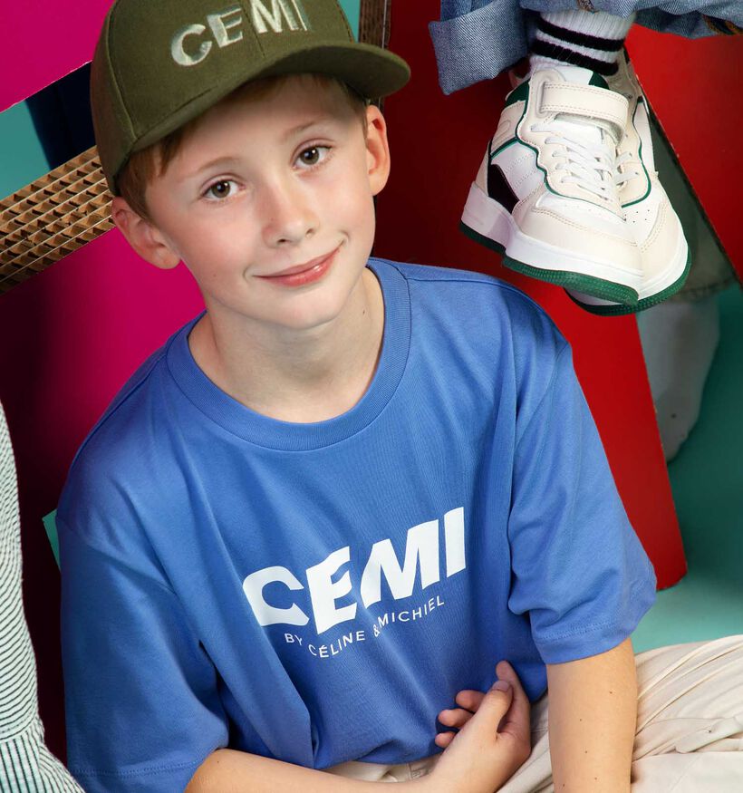 CEMI Mini Creator Blauwe T-shirt voor meisjes, jongens (352962)