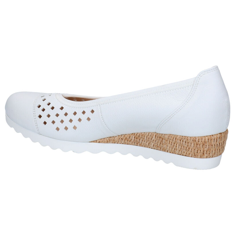 Gabor Easy Walking Witte Pumps in leer (271503)