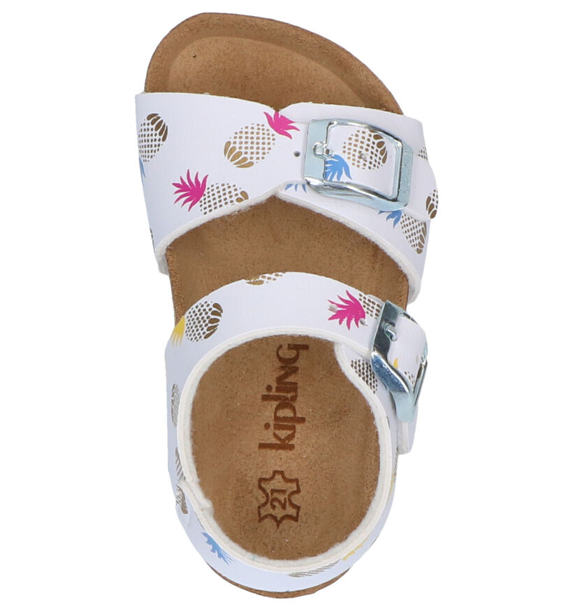 Kipling Nanas Witte Sandalen in kunstleer (273145)