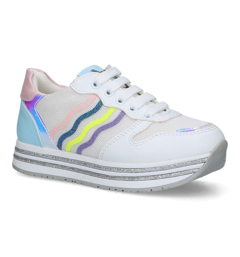 Asso Baskets basses en Blanc pour filles (321791)