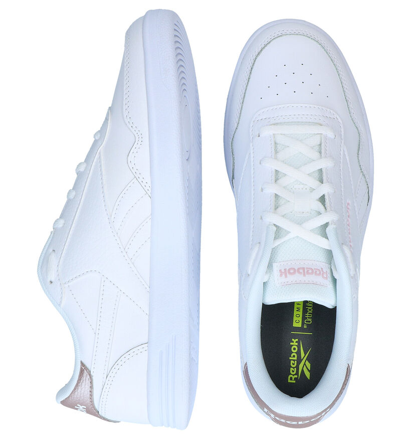 Reebok Royal Techque Baskets en Blanc en simili cuir (293480)
