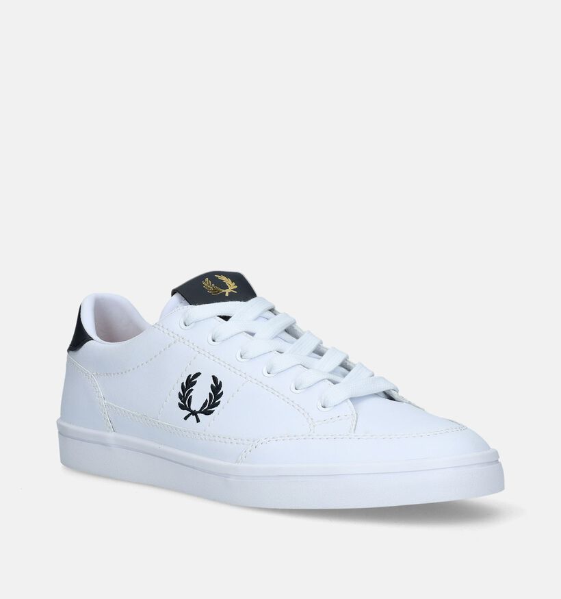 Fred Perry Deuce Baskets en Blanc pour hommes (345495)