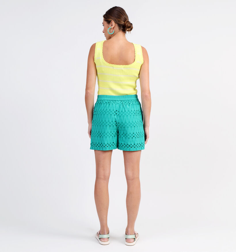 Vila Shorts en Turquoise pour femmes (330210)