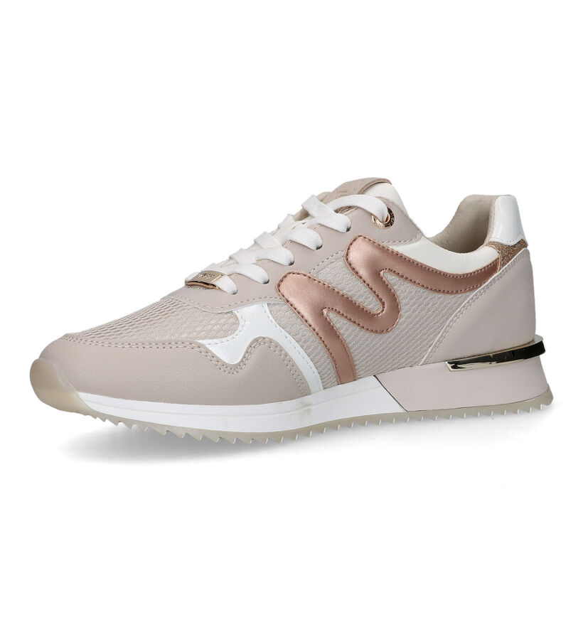 Mexx Kate Taupe Sneakers voor dames (319603) - geschikt voor steunzolen