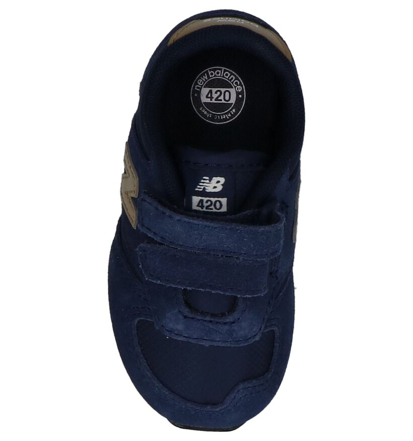 Bordeaux Babysneakers New Balance KE 420 in nubuck (222846)