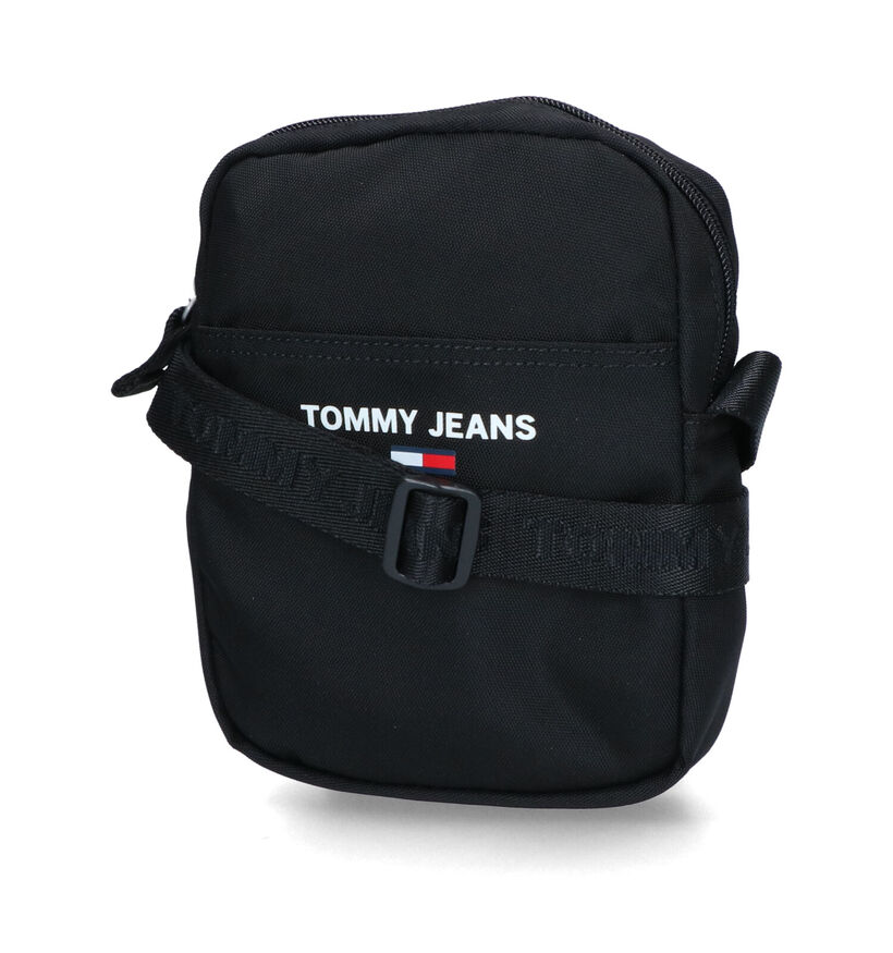 Tommy Hilfiger TJM Essential Reporter Sac porté croisé en Noir en textile (311123)