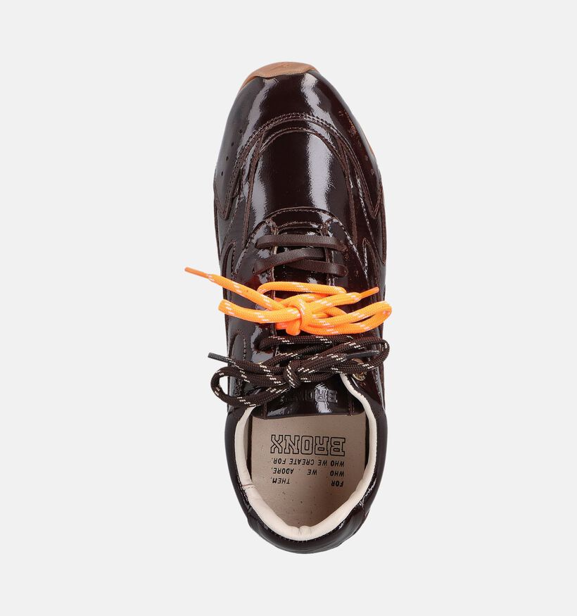 Bronx Bruine Sneakers voor dames (364165)