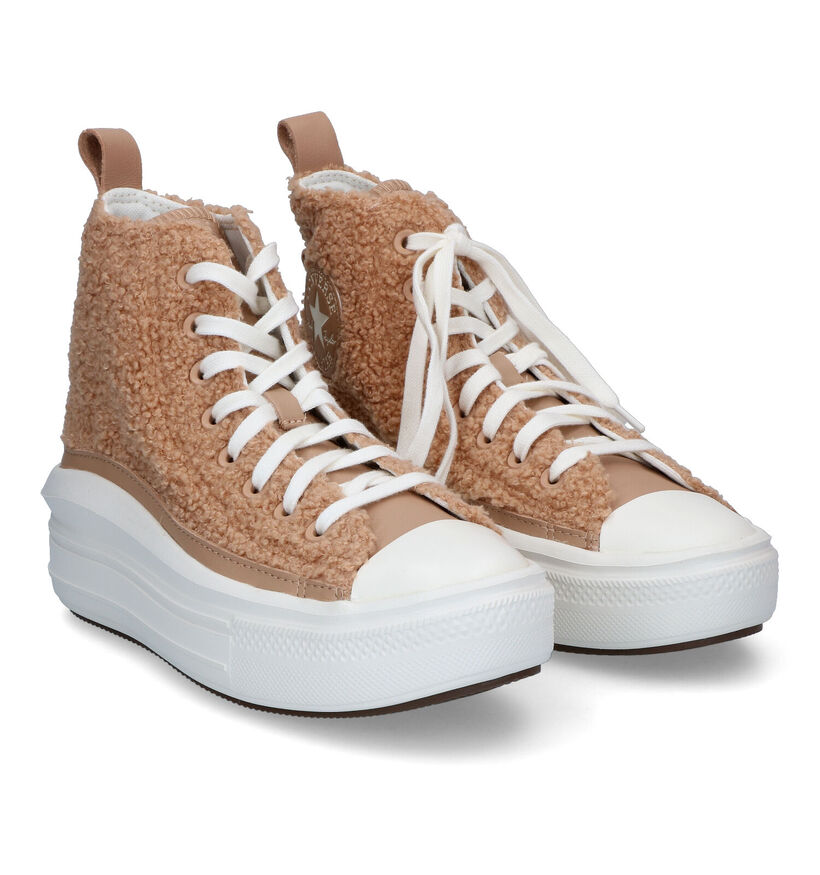 Chuck Taylor All Star Move Camel Sneakers voor dames (317429)