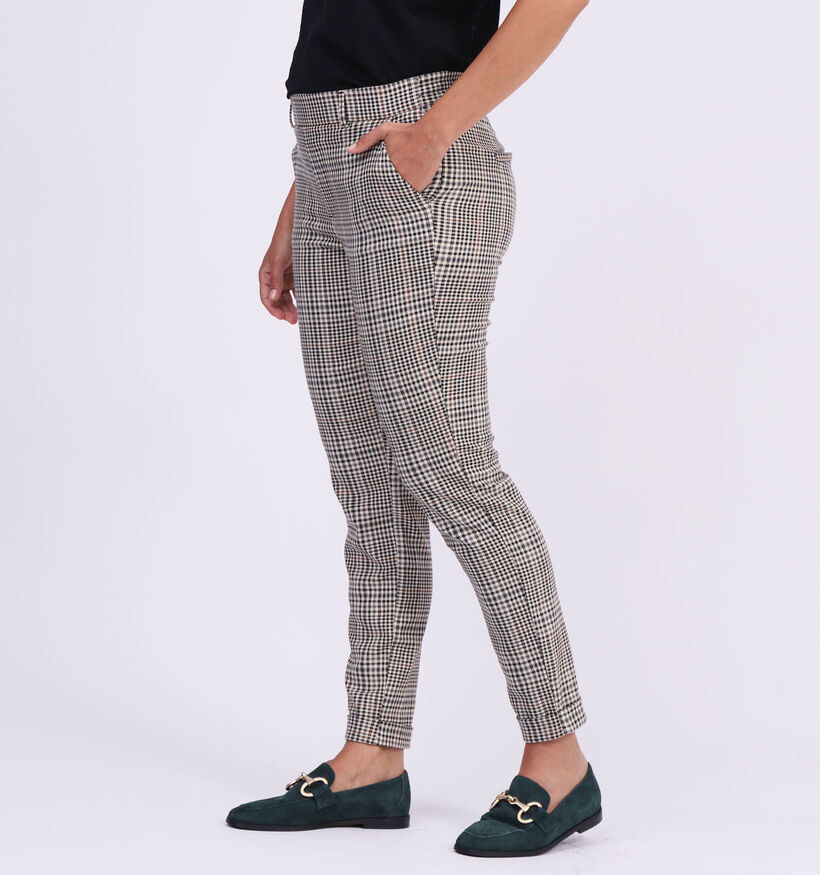 Vero Moda Maya Pantalons classiques en Marron pour femmes (318372)