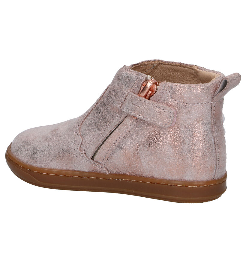 Shoo Pom Bouba Niglo Cognac Hoge Schoenen in nubuck (295706)
