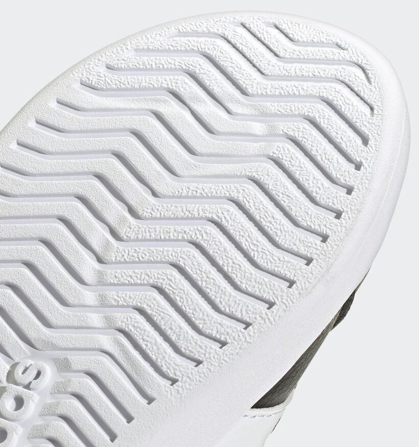 adidas Streettalk Zwarte Sneakers voor jongens, meisjes (375377) - geschikt voor steunzolen