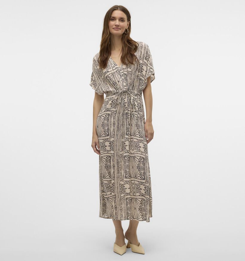 Vero Moda Menny Beige Kaftan jurk voor dames (353115)