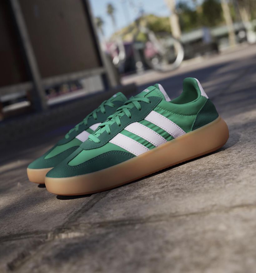 adidas Barreda Decode Groene Sneakers voor dames (350181)