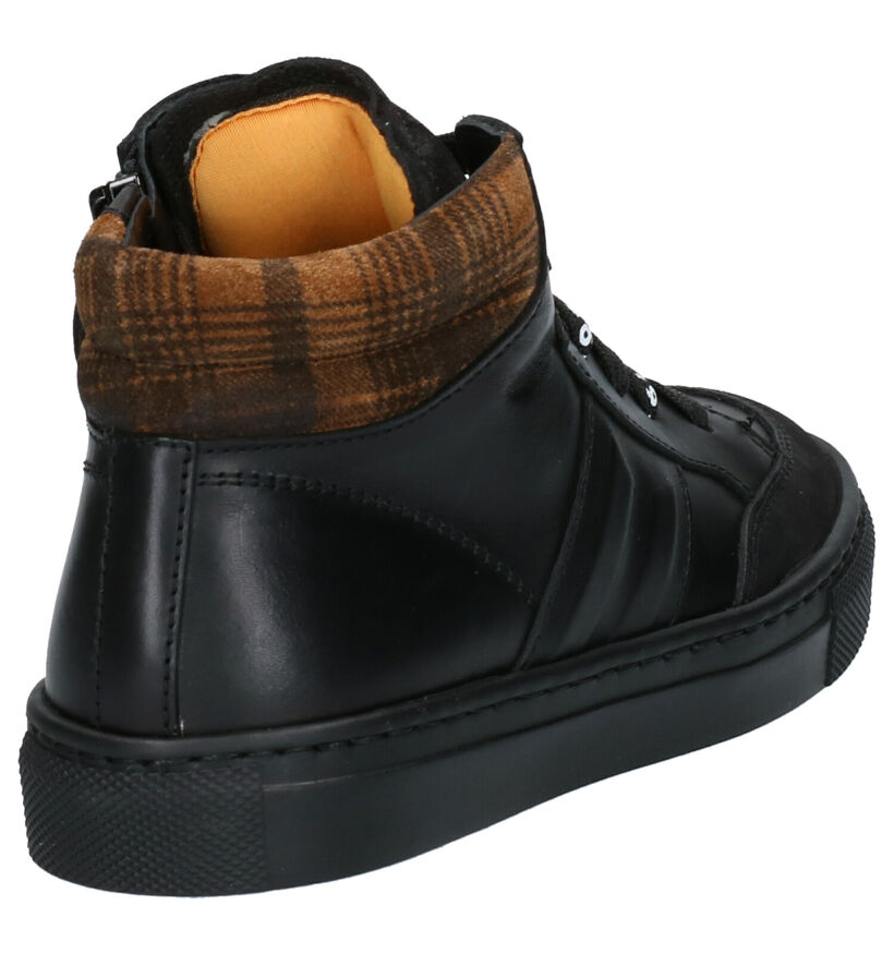 Rondinella Chaussures hautes en Noir en cuir (262062)
