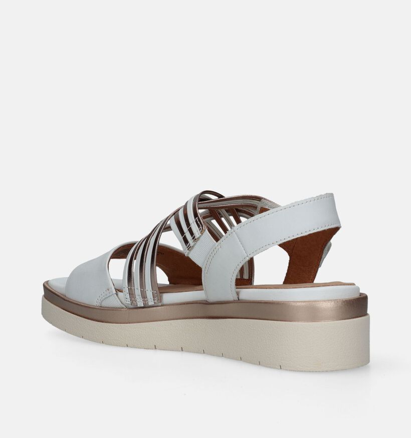 Tamaris Comfort Witte Sandalen voor dames (338176) - geschikt voor steunzolen