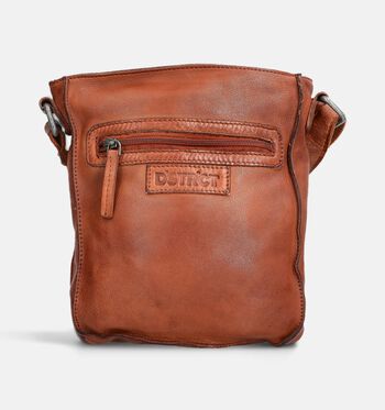 DSTRCT Crossbody tassen Zwart/Cognac