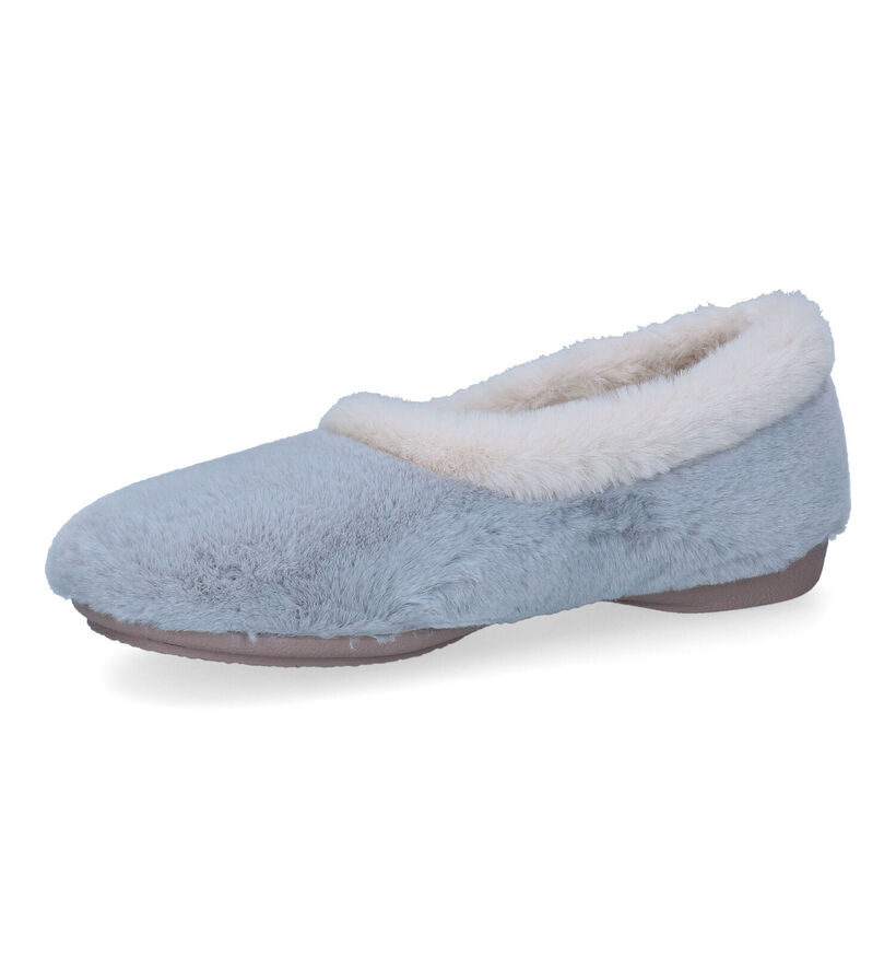 Hush Puppies Garibou Pantoufles en Gris en textile (313721)