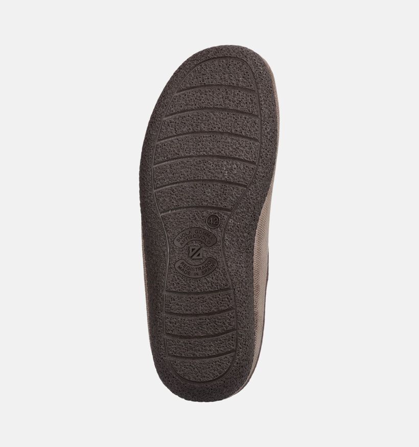 Alberola Taupe Open Pantoffels voor heren (381337)