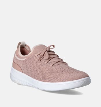 FitFlop Low Sneakers Beige/Roze