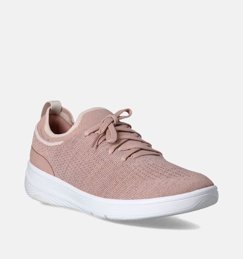 FitFlop Super-Q Knit Slip-on Baskets en Rose pour femmes (353673) - pour semelles orthopédiques