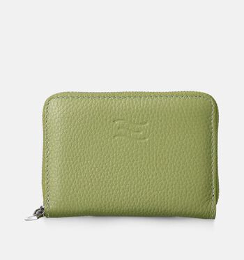 Porte-monnaie vert