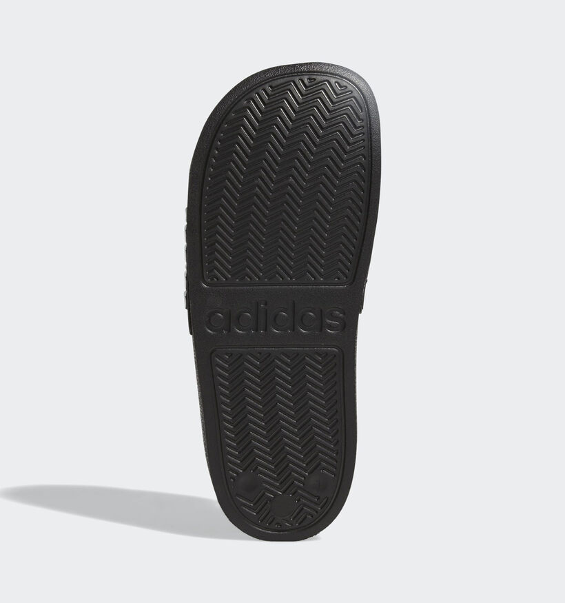 adidas Adilette Claquettes en Noir pour filles, garçons (366798)