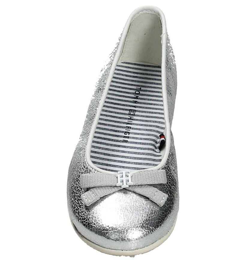 Tommy Hilfiger Ballerines en Argent en simili cuir (191976)