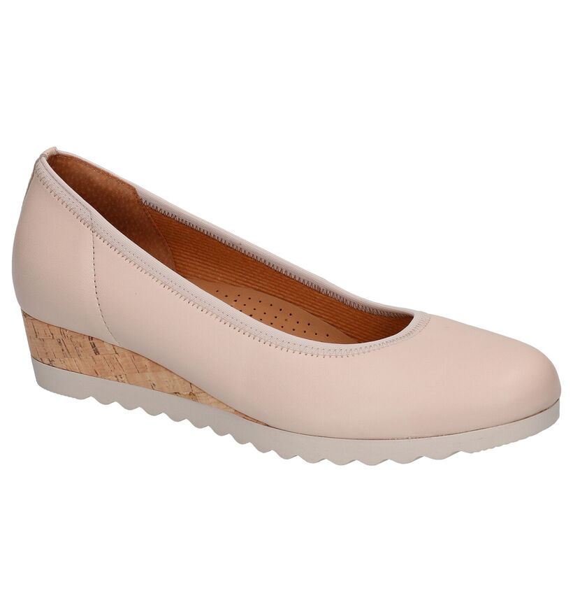 Gabor Easy Walking Witte Pumps in leer (272191)