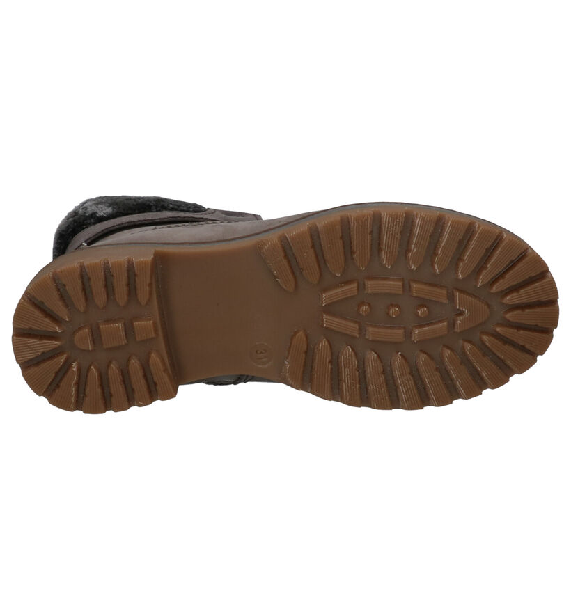 Dazzle Bottines en Gris en nubuck (261602)