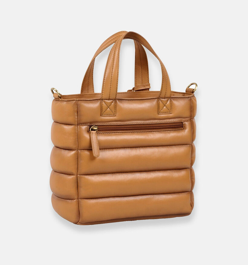 Burkely Sac à main avec bandoulière en Cognac pour femmes (333360)