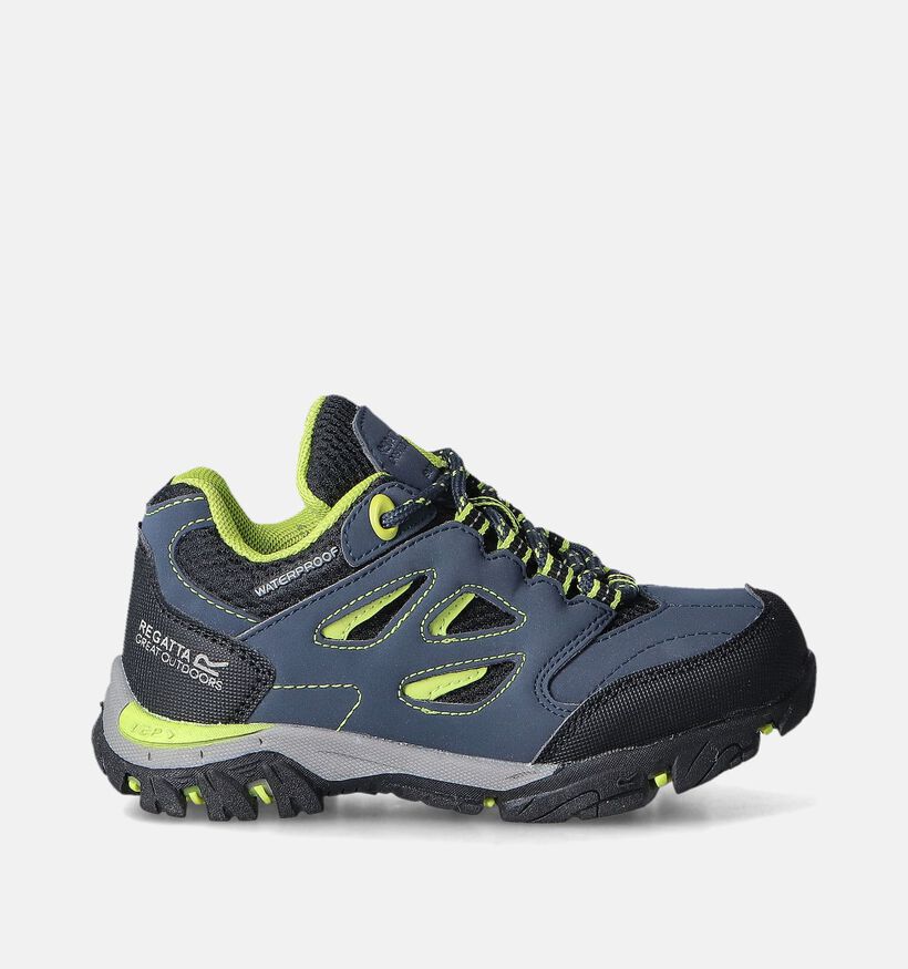Regatta Holcombe Low Jnr Blauwe Wandelschoenen voor jongens (361292)