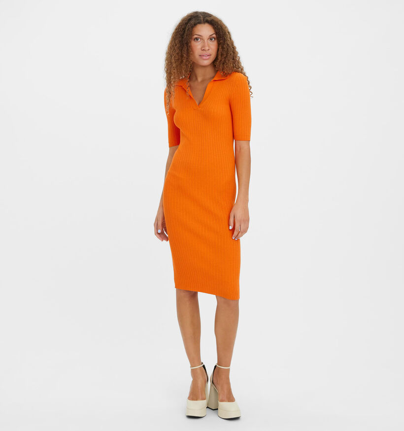 Vero Moda Holly Oranje Jurk voor dames (326954)