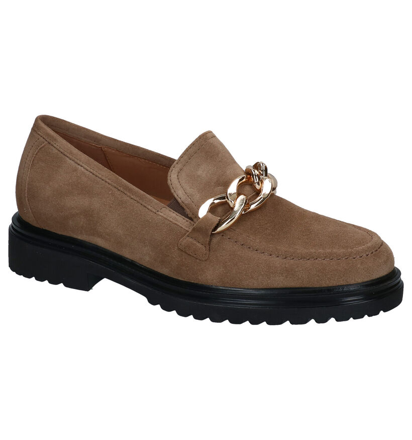 Gabor OptiFit Bruine Mocassins in daim (297234)